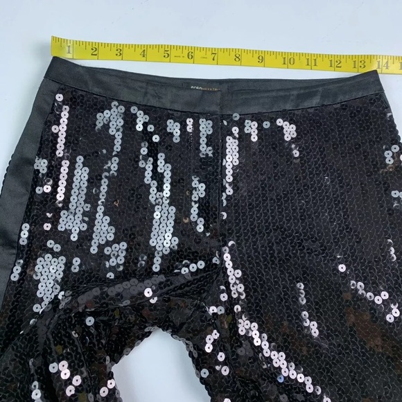 BXBGMaxazria Sequined Tuxedo Pants RARE - Picture 6 of 8